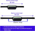 Running Belt Slim Fanny Pack - Waterproof Workout Exercise Phone Waist Pack for Women Men, Gym