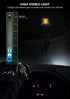 LED Reflective Vest Running Gear, USB Rechargeable Light Up Vest, Chest Phone Holder for Runners, Night Walking,