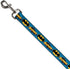 Dog Leash Vintage Batman Logo Bat Signal Blue 6 Feet Long 0.5 Inch Wide