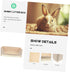 Chinchillas SUPVOX Rabbit Litter Box Large Drawer Style Toilet for Rabbits Guinea Pigs and Easy Clean Portable PET