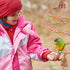 SunGrow Rope Perch for Parrots, 59” Long Bungee Bird Toy, Brightly Colored with Jingling Bell