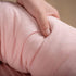 KASENTEX Dog Bed, Round Dog Beds for Medium/Large Dogs, Anti Slip and Machine Washable, Pink 27x27 Inches