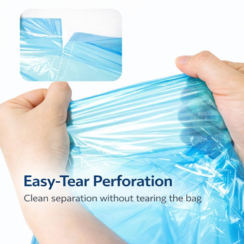 7-Layer 48pcs 12-Month Neakasa XXL Refill Bags for PooGuard Cat Litter Bin, EVOH Odor Control with Good Sealing