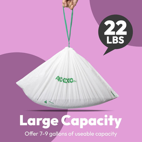 40 Pack Litter Box Liner Bags, Heavy Duty Replacement Waste Bags for Neakasa M1 Self-Cleaning Cat Litter Box