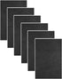 HQRP 6-Pack Activated Carbon Cat Litter Box Filters, Compatible with Van Ness Litter Box
