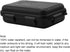 Outdoor Survival Waterproof Storage Carry Box Shockproof Plastic Container with Foam for Camping (Black, L)