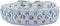 Bling Rhinestone PU Leather Crystal Diamond Pet Collar for Dog Cat Puppy – Black – Sizes S M L XL (White, L)