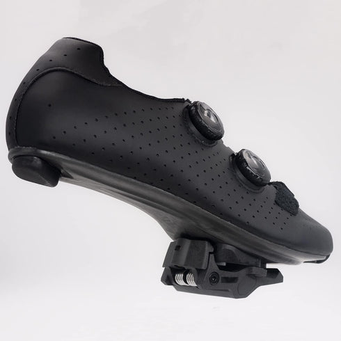 ZERAY SP-110 Bike Cleats, Bike Pedal Clips with Grip Rubber Compatible with Look Keo Structure & Keo Pedals