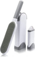 Pet Hair Remover Brush for Dogs, Cats & Puppies - Lint Remover Brush for Clothes, Small Size (Gray)