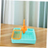 2pcs Mikikit Bird Bath Tub Toy with Automatic Water Cycle Lightweight Vegetable Washing Basin Fountain for Birds