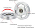 Fitness Pulley Wheel, Aluminium Alloy Home Gym Exercise Strength Training Equipment