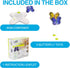2 AFP Interactive Cat Toy, Butter-Fly Interactive for Indoor Cats, Flutter Bug Cat Toys, Flutter Rotating Kitten Toys