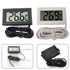 HanOaki Compartments(1m Digital Thermometer With Hold Function For Stable Temperature Readings In Fish Tank Water