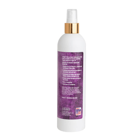 BIO-GROOM Indulge Argan Oil Dog Conditioner - No-Rinse Deshedding Bathing Supplies, 12 fl oz