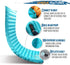 ZOOOBELIVES Extra Thickness Inflatable Sleeping Pad with Built-in Pump, Comfortable Camping Mattress for Backpacking