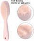 Coufce 3 Pack Dog Finger Toothbrush, Food Grade Silicone Finger Toothbrush Soft Bristles for Gentle Cleaning(Pink
