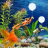 Fish Tank Diver Floating Ornament, Cute Cartoon Diver with Floating Device, Aquarium Landscape Decoration