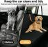 Dog Car Seat Cover for Back Seat - Waterproof and Scratchproof Back Seat Cover for Dogs Nonslip Car Seat Cover for Dogs
