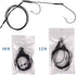 400LB Shark Rigs Stainless Steel Twin Fishing Hooks Nylon Coated Cable Leader Rigging Saltwater Sea Fishing Double Drop