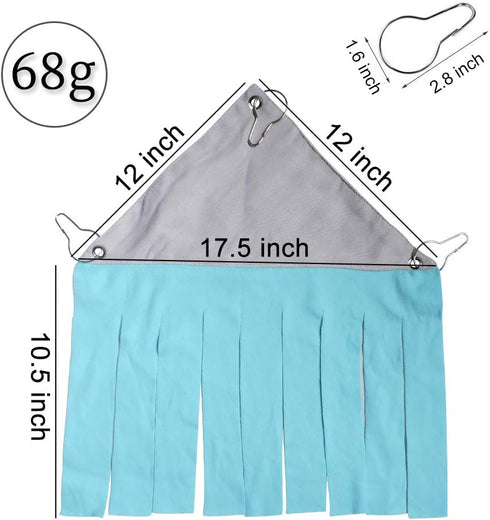 WishLotus Hamster Hideout - Small Animal Hideaway Tent for Chinchilla, Guinea Pig, Hedgehog, Rat, Squirrel, and Bunny