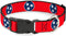 Buckle-Down Plastic Clip Collar, Tennessee Flag Stars Red/White/Blue, 1/2" Wide, Fits 6-9" Neck, Small