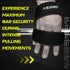ASIPRO 8 8 Figure Lifting Straps Gym Padded for Men & Women Gym Deadlift Strap for Weightlifting, Strongman, & Cross