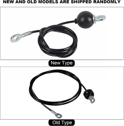 VGEBY 1.4m Pulley Cable Attachment, Upgraded Fitness Weight Pulley System for Triceps Biceps Shoulder Workout