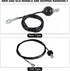 VGEBY 1.4m Pulley Cable Attachment, Upgraded Fitness Weight Pulley System for Triceps Biceps Shoulder Workout