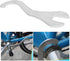Spanner Wrench Set, 2 in 1 Multifunctional Steel Bike Bottom Bracket Tool for Bicycle Repairment Accessory