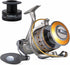 Yoshikawa Baitfeeder Spinning Reel, 5.5:1, 11 High Power Ball Bearings, 30Lb Drag, Saltwater/Freshwater