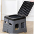 Portable Travel Potty Emergency Folding Toilet for Camping Rv and Outdoor Use Durable Material Lightweight and Compact