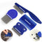 Flea Comb 4Pcs with High Strength Teeth, Pet Dog Cat Grooming Comb Set for Tear Stain Remover