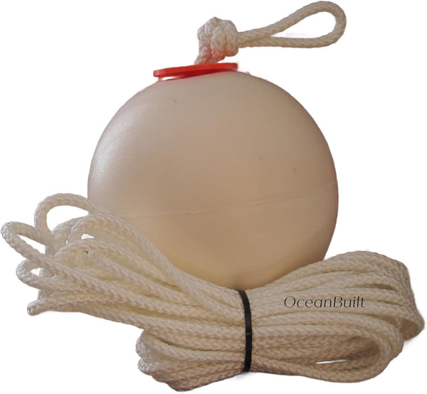 6" PVC Fishing Buoy Trap Marker Float for Crab, Lobster & Fishing
