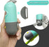 Dog Poop Bags Holder with LED Flashlight, 15 Crystal Blue Bags and 3 LR44 Batteries