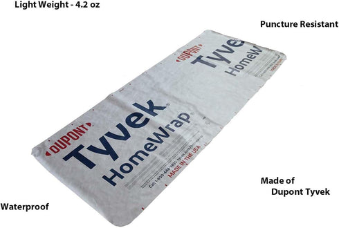 Lightweight Camping Tarp, Waterproof Under Tent Tyvek, Multiple Sizes for Camping Tent Accessories