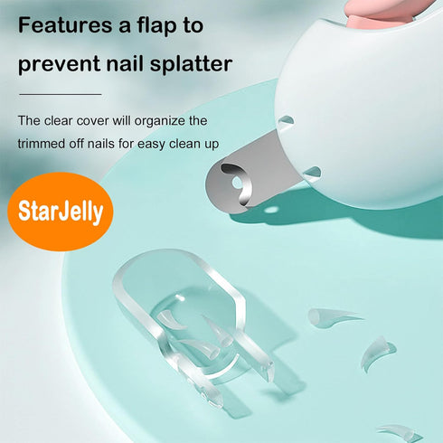 StarJelly (01 Cat Nail Clippers, Dog Nail Clippers for Kittens at All Stages and Puppies at a Young Age, Adjustable