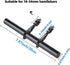 Yizhet Bike Handlebar Extender, Lightweight Durable Double Bracket for Bicycle Speedometer, GPS, Phone