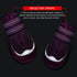 QUMY 4PCS Dog Boots for Large Dogs, Breathable Nonslip Paw Protectors for Hot Pavement, Purple Size 2