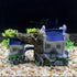 Classical Lifelike Chinese Landscape Resin Aquarium Castle Decorations, Fish Tank Ornaments (River)