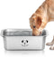 Stainless Steel Dog Bowls for Large Dogs, High Capacity Metal Food and Water Bowls, 0.85 Gallons