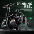 RF Spinning Reels, Ultralight Metal Fishing Reel with 5.2:1 Gear Ratio for Saltwater or Freshwater