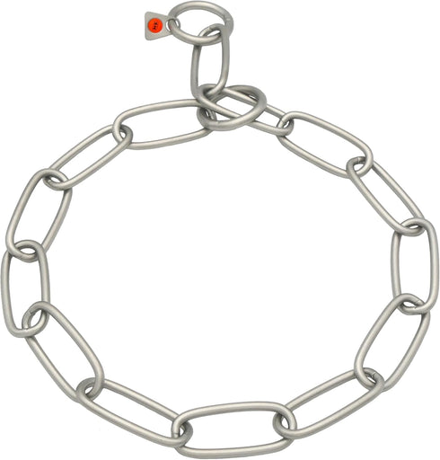 Herm Sprenger Long Link No-Pull Slip Chain Dog Collar for Medium Large Dogs (28in, 71cm)