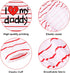 2-Pack Lightweight Cotton Dog Pajamas for Small Medium Dogs and Cats, Cute Baby Dog Jumpsuit I Love My Mommy/Daddy