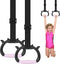 GDLPZM Gymnastics Rings, Children's Home Gym Equipment, Children's Adjustable Strap Strength Training Rings,