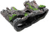 Ancient Castle Design Resin Aquarium Decoration, Stone Cave Hide House for Betta, Shrimp, Turtle