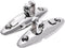 Pair of Stainless Steel 316 Boat Hatch Quick Release Swivel Hinge, Mount Top Hinge Deck Fitting Hardware