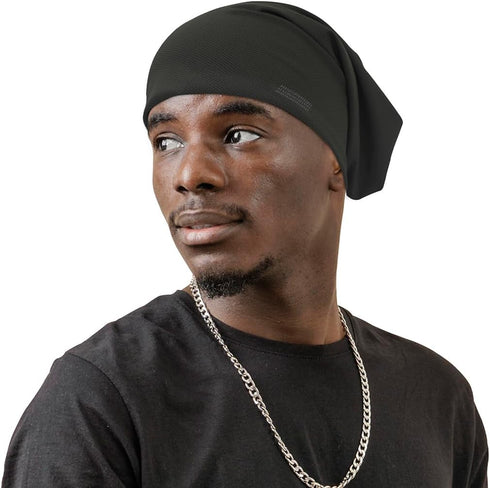 Ruphedy Men's Slouchy Beanie - Summer Thin Lightweight Chemo Headwear Skull Cap