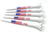 NorthPointe USA American Flag 3 ¼” Plastic Golf Tees - 100 Patriotic Tees in Bulk