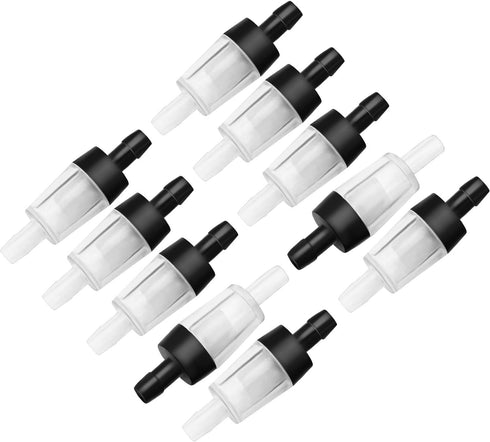 Leinuosen 20 Pack Plastic One Way Non-Return Check Valves for Aquarium Air Pump Accessories, Black
