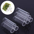 NEXAVKPR 3 6 Aquarium Decor Clear Acrylic Tube Cave House for Shrimp Cichlid Hiding Rest Spawning Tubes Tubes Heater
